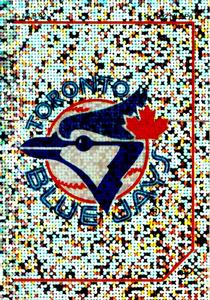 1992 Panini Stickers (Canadian) #33 Blue Jays Team Logo Front