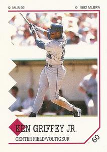 1992 Panini Stickers (Canadian) #60 Ken Griffey Jr. Front