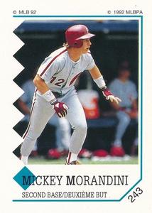 1992 Panini Stickers (Canadian) #243 Mickey Morandini Front