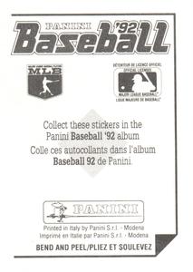 1992 Panini Stickers (Canadian) #270 Toronto Skydome Back