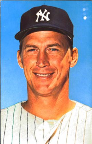 1970 New York Yankees Clinic Day Postcards #NNO Mel Stottlemyre Front