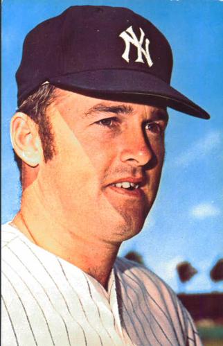 1970 New York Yankees Clinic Day Postcards #NNO Danny Cater Front
