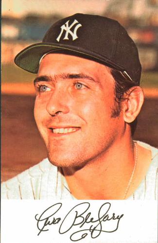 1971 New York Yankees Clinic Day Postcards #NNO Curt Blefary Front