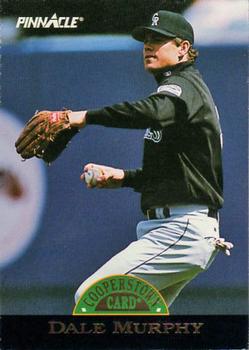 1993 Pinnacle Cooperstown #5 Dale Murphy Front