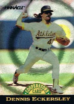 1993 Pinnacle Cooperstown - Dufex #6 Dennis Eckersley Front