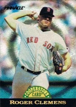1993 Pinnacle Cooperstown - Dufex #18 Roger Clemens Front
