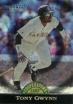 1993 Pinnacle Cooperstown - Dufex #20 Tony Gwynn Front