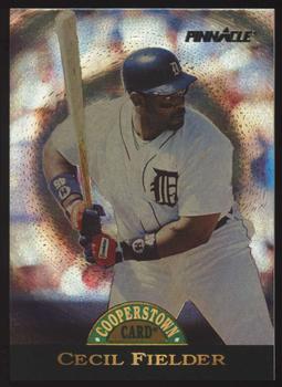 1993 Pinnacle Cooperstown - Dufex #28 Cecil Fielder Front