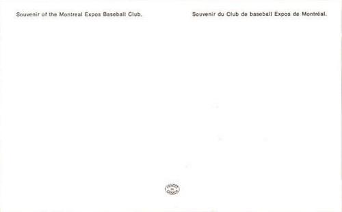 1976 Montreal Expos Postcards #NNO Mike Jorgensen Back