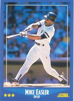 1988 Score - Glossy #220 Mike Easler Front