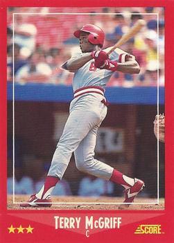 1988 Score - Glossy #281 Terry McGriff Front