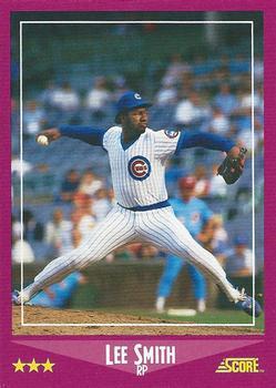 1988 Score - Glossy #31 Lee Smith Front