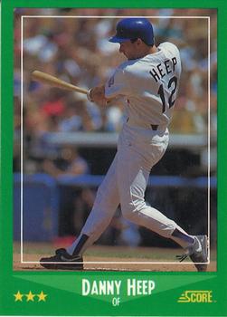 1988 Score - Glossy #417 Danny Heep Front
