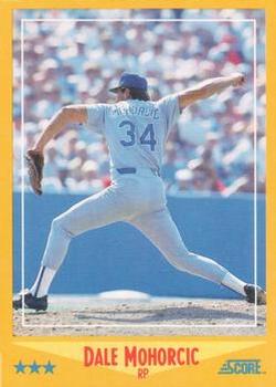 1988 Score - Glossy #452 Dale Mohorcic Front