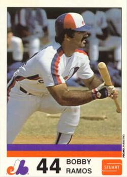 1983 Stuart Bakery Montreal Expos #20 Bobby Ramos Front