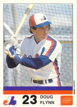 1983 Stuart Bakery Montreal Expos #7 Doug Flynn Front