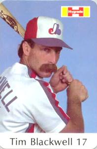 1982 Hygrade Meats Montreal Expos #NNO Tim Blackwell Front