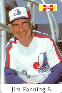 1982 Hygrade Meats Montreal Expos #NNO Jim Fanning Front