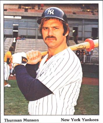 1975 SSPC Puzzle Back #NNO Thurman Munson Front