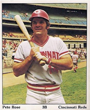 1975 SSPC Puzzle Back #NNO Pete Rose Front