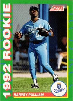 1992 Score Rookies #22 Harvey Pulliam Front