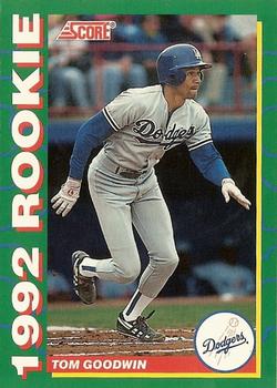 1992 Score Rookies #34 Tom Goodwin Front