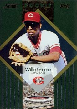1993 Score Procter & Gamble #8 Willie Greene Front