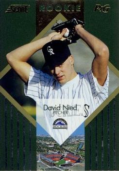 1993 Score Procter & Gamble #10 David Nied Front