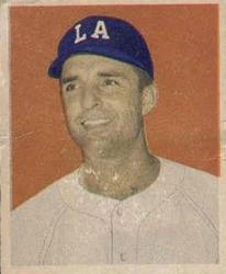 1949 Bowman PCL #1 Lee Anthony Front