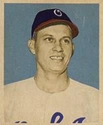1949 Bowman PCL #10 Charlie Gassaway Front