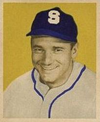 1949 Bowman PCL #19 Ken Holcombe Front