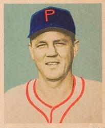 1949 Bowman PCL #23 Jake Mooty Front