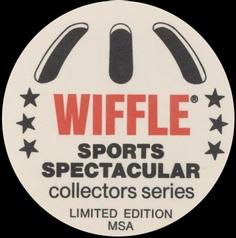 1978 Wiffle Ball Discs #NNO Mark Fidrych Back