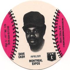 1978 Wiffle Ball Discs #NNO Dave Cash Front