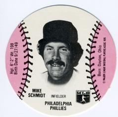 1978 Wiffle Ball Discs #NNO Mike Schmidt Front