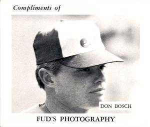 1969 Fud's Photography Montreal Expos #NNO Don Bosch Front