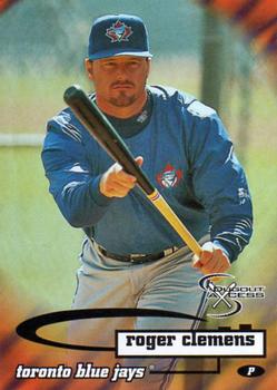 1998 SkyBox Dugout Axcess #88 Roger Clemens Front