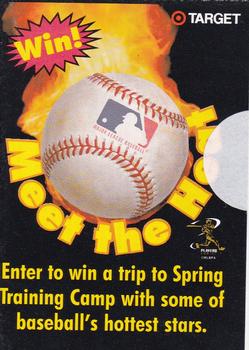 1998 SkyBox Dugout Axcess #NNO Target Spring Training Sweepstakes Front