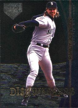 1998 SkyBox Dugout Axcess - Dishwashers #D4 Randy Johnson Front
