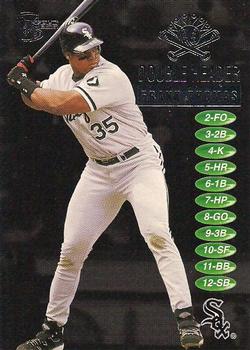 1998 SkyBox Dugout Axcess - Double Header #17DH Frank Thomas Front