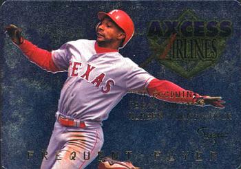 1998 SkyBox Dugout Axcess - Frequent Flyers #FF8 Tom Goodwin Front