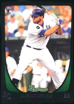 2011 Bowman Draft Picks & Prospects #1 Mike Moustakas Front