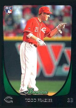 2011 Bowman Draft Picks & Prospects #35 Todd Frazier Front