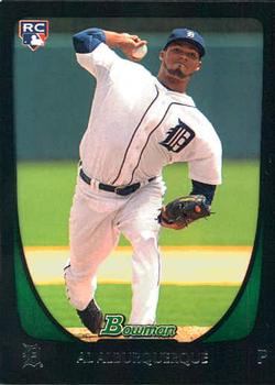 2011 Bowman Draft Picks & Prospects #60 Al Alburquerque Front