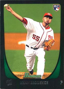 2011 Bowman Draft Picks & Prospects #8 Brian Broderick Front