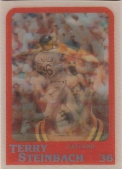 1987 Sportflics Rookies I #22 Terry Steinbach Front