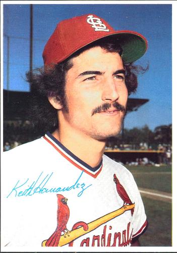1980 Topps Superstar Photos (White Backs) #26 Keith Hernandez Front