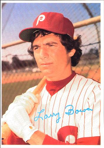 1980 Topps Superstar Photos (White Backs) #34 Larry Bowa Front