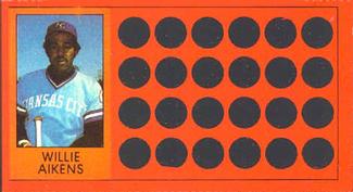 1981 Topps Scratch-Offs #27 Willie Aikens Front