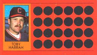 1981 Topps Scratch-Offs #46 Toby Harrah Front